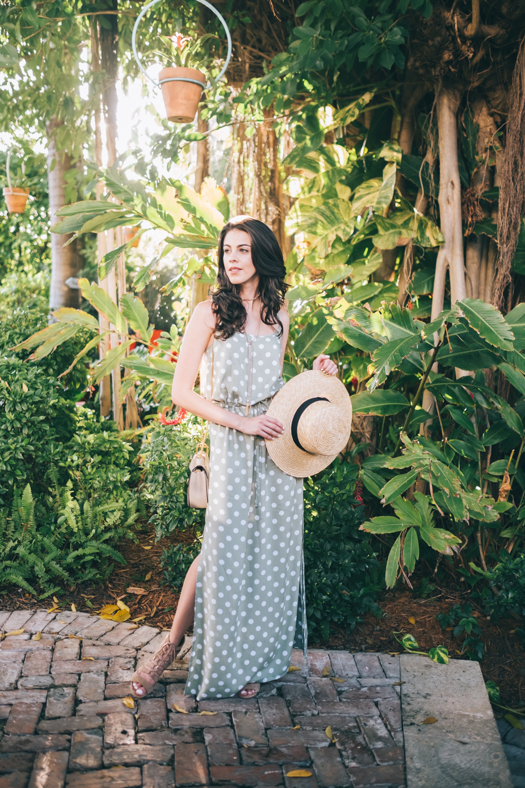 Jackie wearing a Forever 21 maxi dress