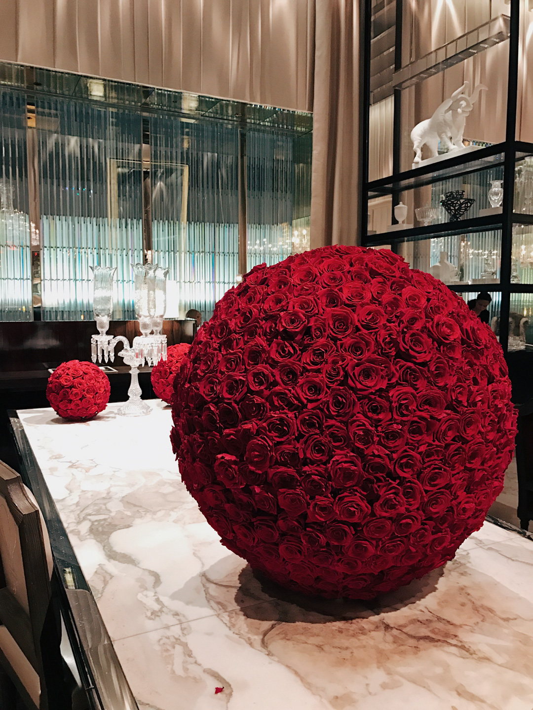 Red Roses at The Baccarat