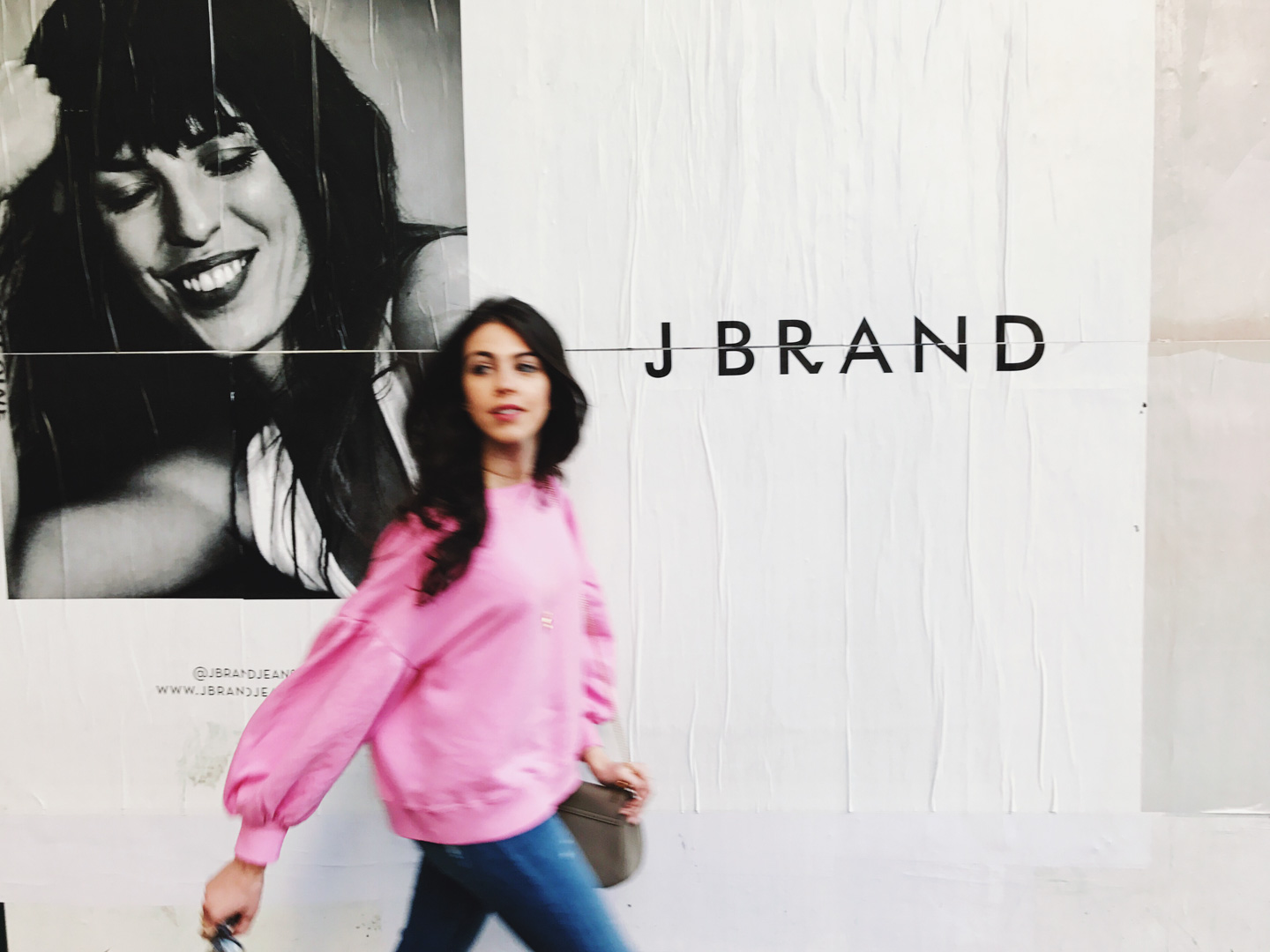 Jackie Roque in NYC J Brand