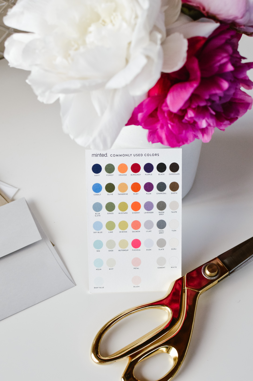 Minted color customizations