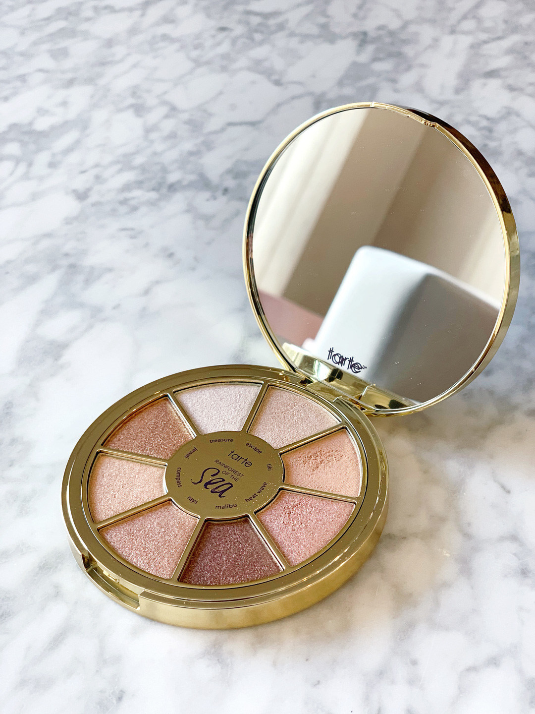 Jackie Roque Salas' favorite beauty products featuring Tarte Rainforest of the Sea Palette 